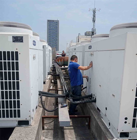 邱县中央空调制热和不制冷系统维修方法